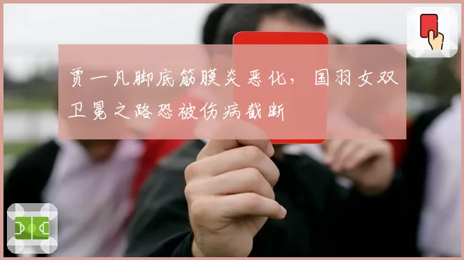贾一凡脚底筋膜炎恶化，国羽女双卫冕之路恐被伤病截断